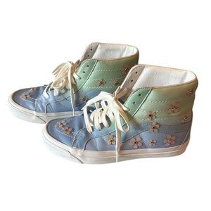 Vans x SpongeBob SquarePants Sandy Liang Collab Hightop Sneakers Size Womens 10